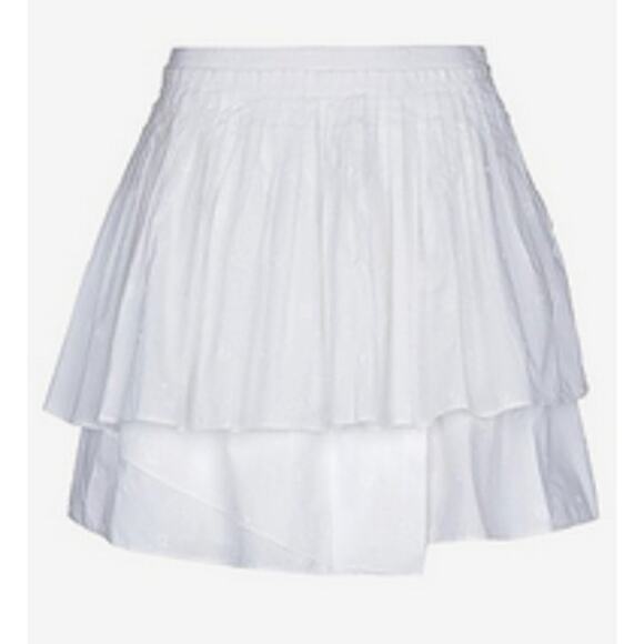 Ulla Johnson Alice Mini Skirt In White size 6 - Picture 1 of 10